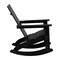 Flash Furniture 2 Modern Black Adirondack Rockers & Side Table JJ-C14709-2-T14001-BK-GG - alternate 8